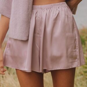 Daily Drills Silky Shorts Lavender